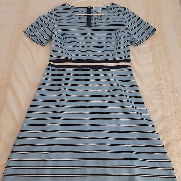 Draper James Blue Stripe dress size 10 - Picture 1 of 1